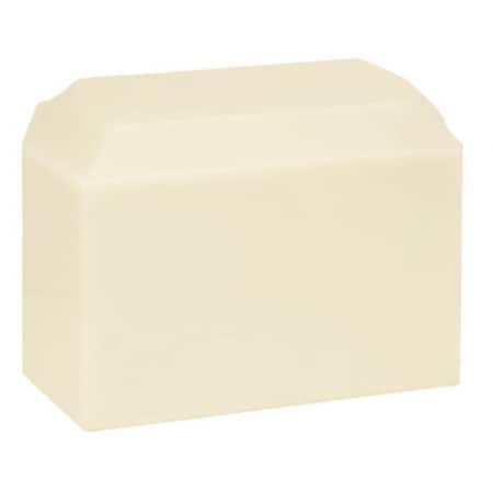 Medm Taylor Urns 670AL Cultured Onyx Cremation Pride Adult Urn; Alabaster 670AL